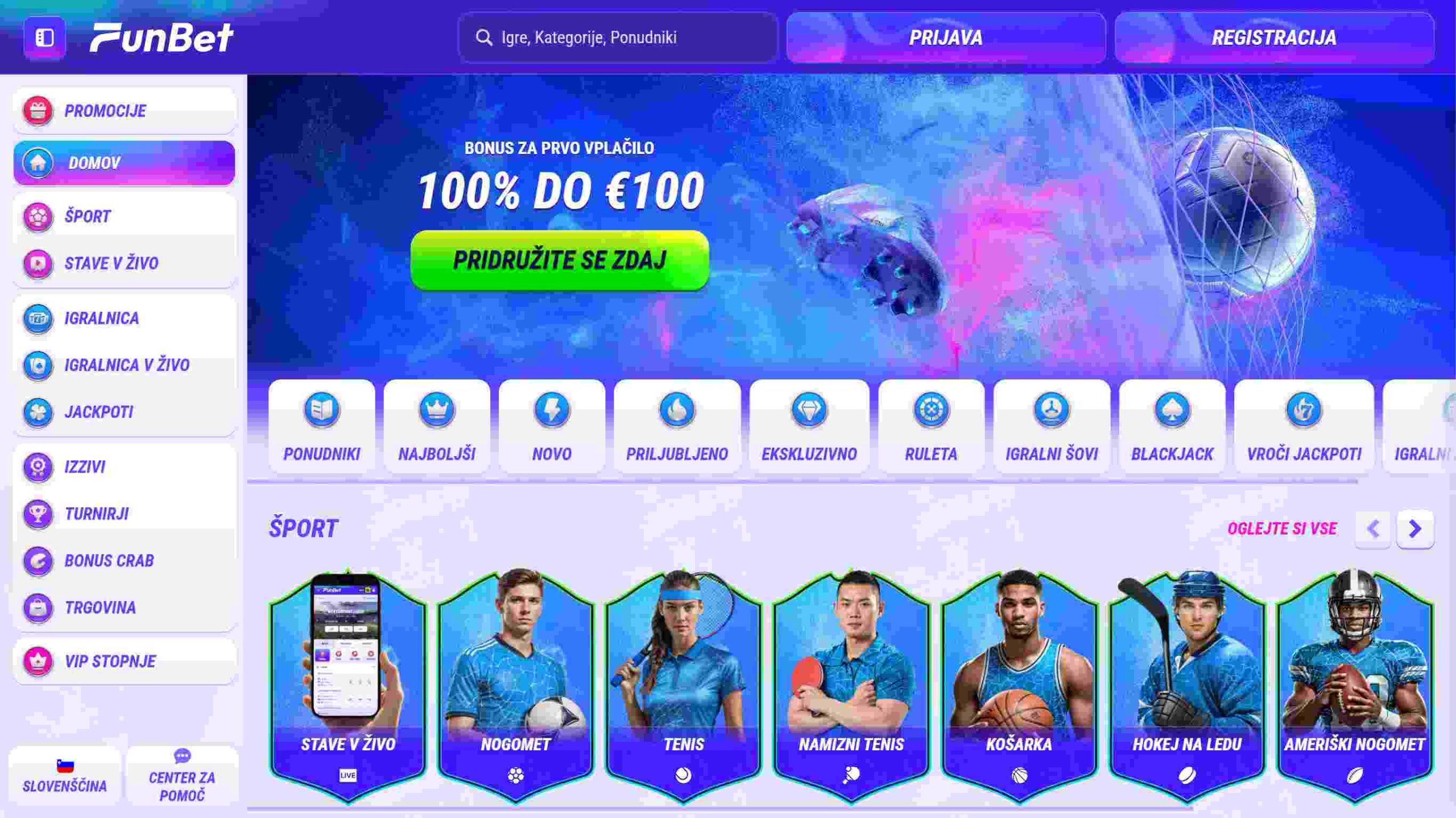 funbet stavnice main