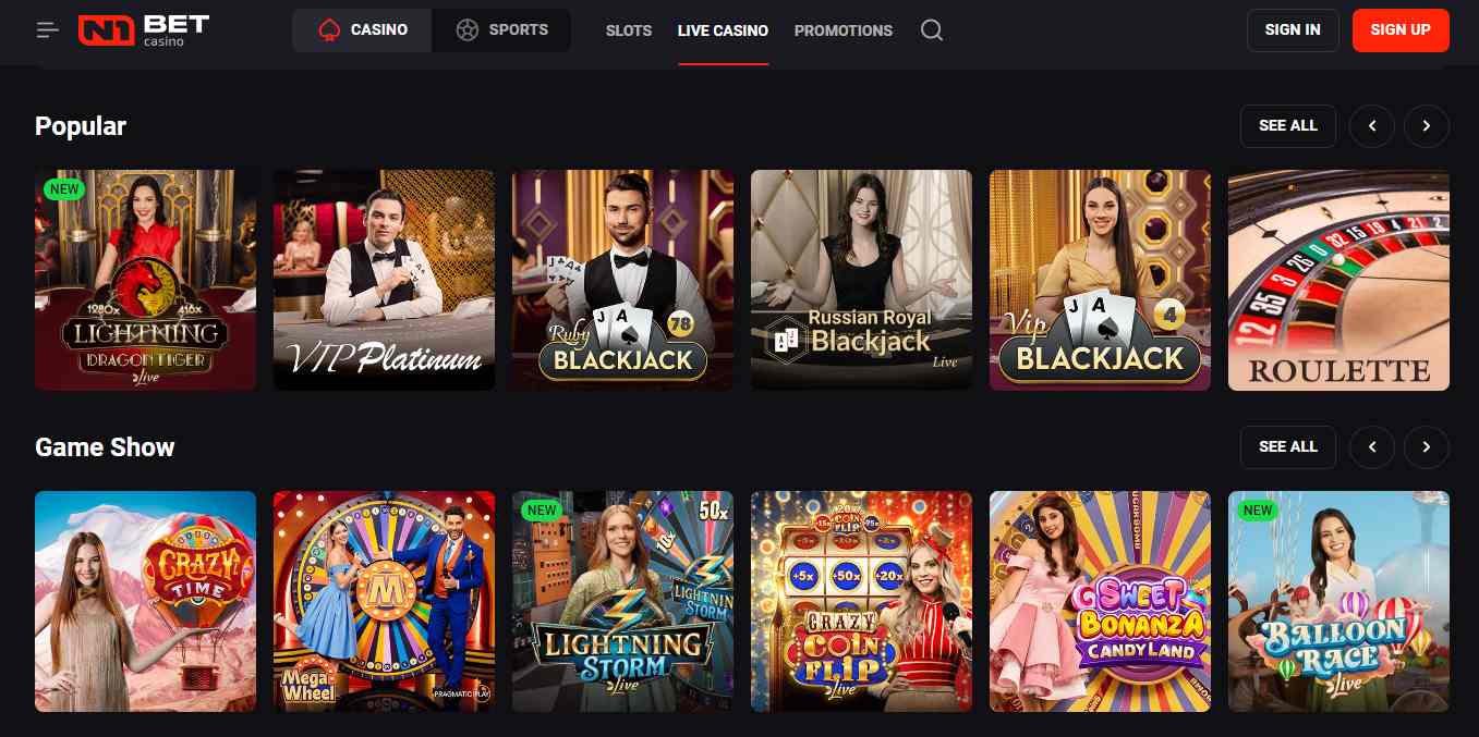 n1bet casino