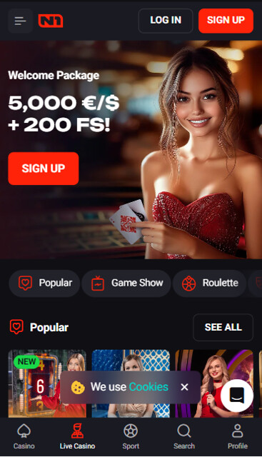n1bet live