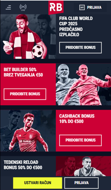rabona slovenia bonus