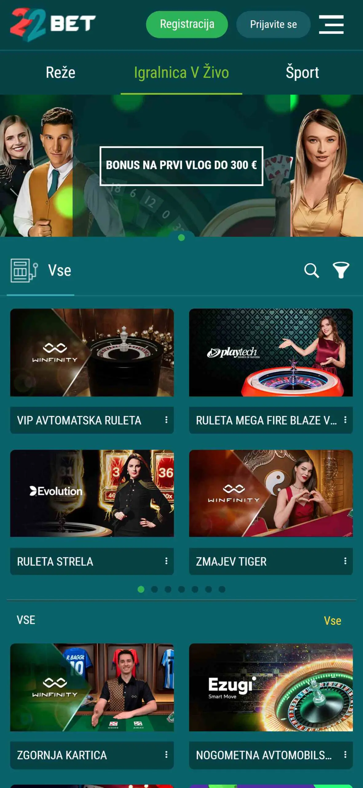 22bet slovenija