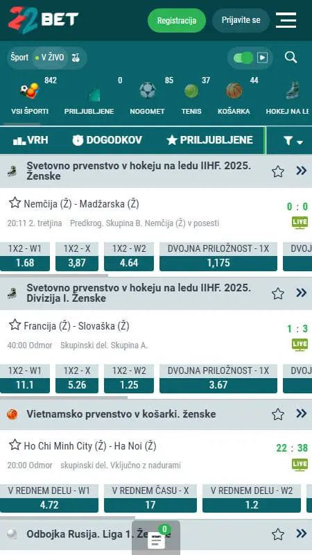 22bet slovenija