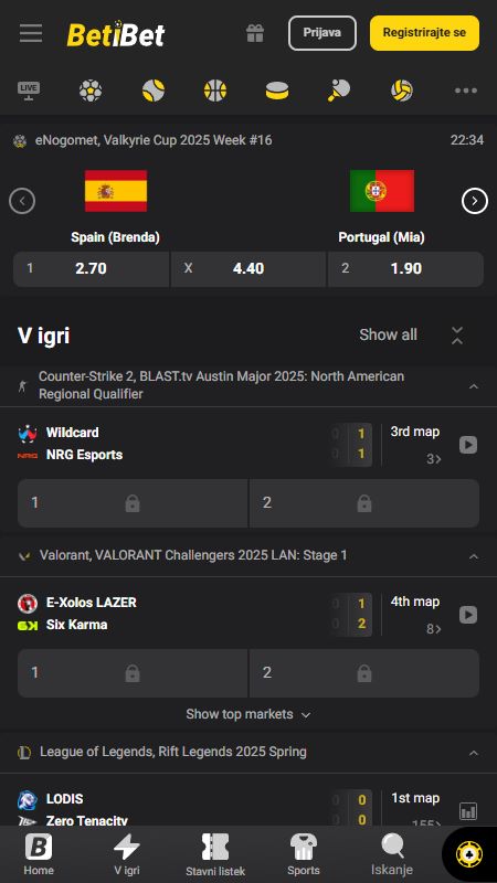 eSports betibet