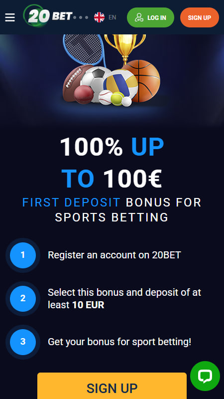 20Bet stavnica v Sloveniji