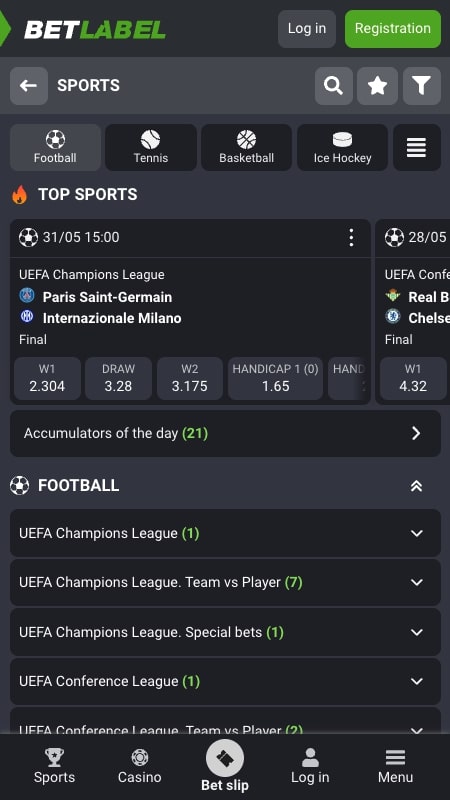 Spletna stran za stave na FIFA klubskem svetovnem prvenstvu BetLabel