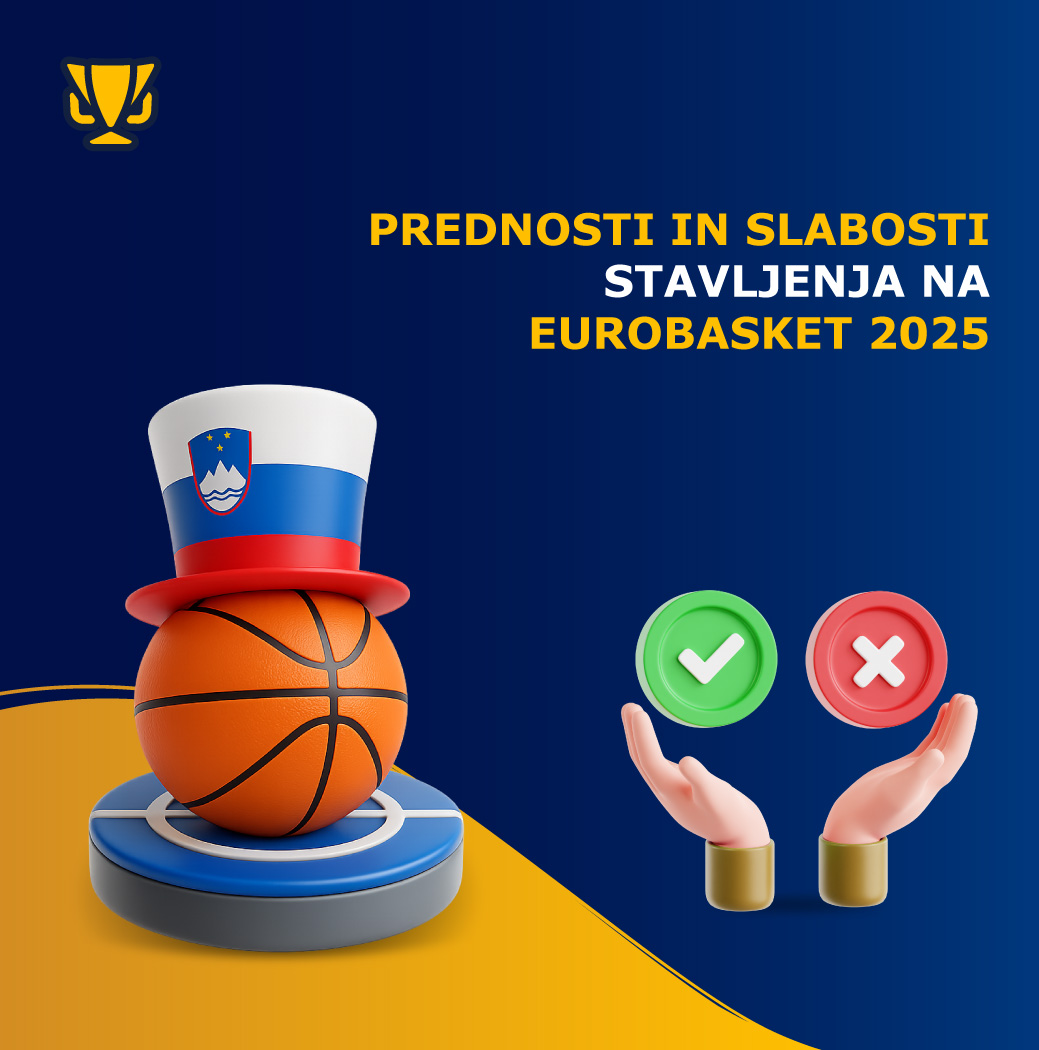 Prednosti in Slabosti stavljenja na EuroBasket 2025
