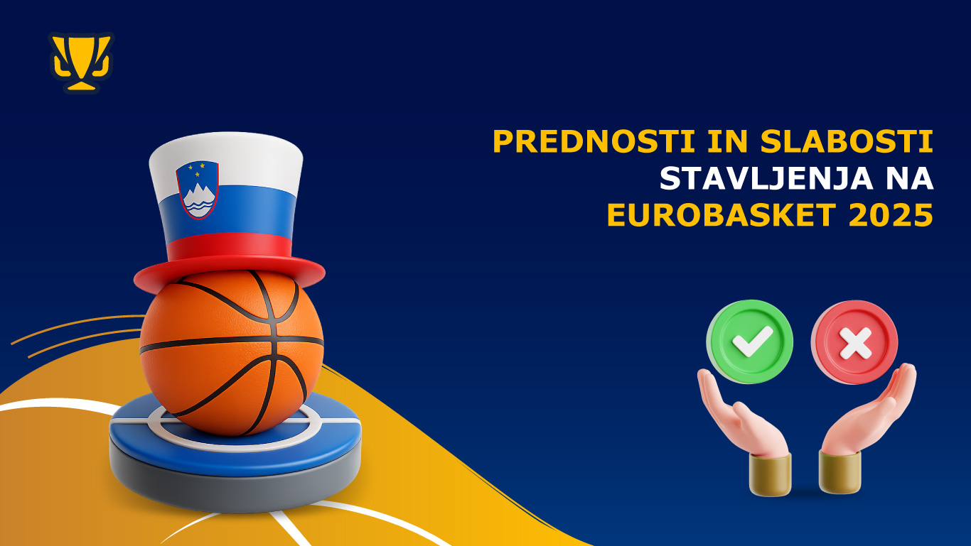 Prednosti in Slabosti stavljenja na EuroBasket 2025