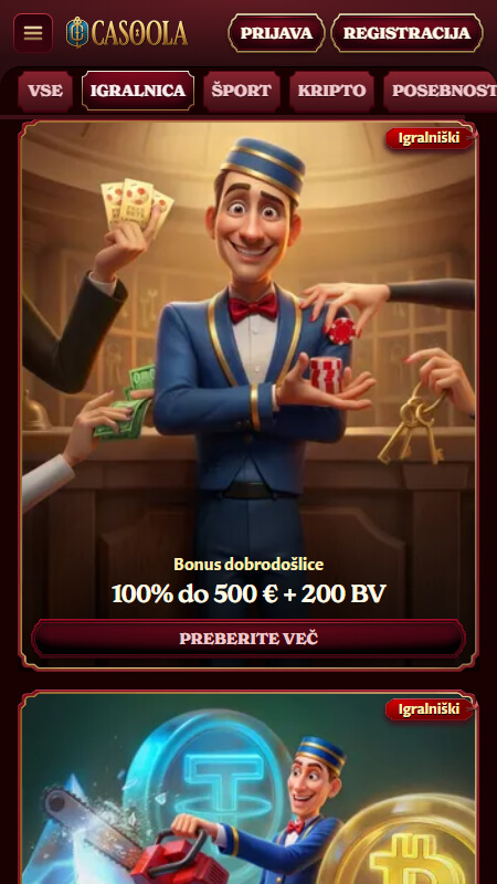 Casoola casino Bonusi in promocije