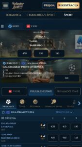 Wonderluck Športne stave