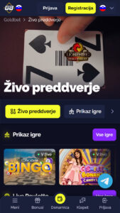 Casino v živo Goldbet