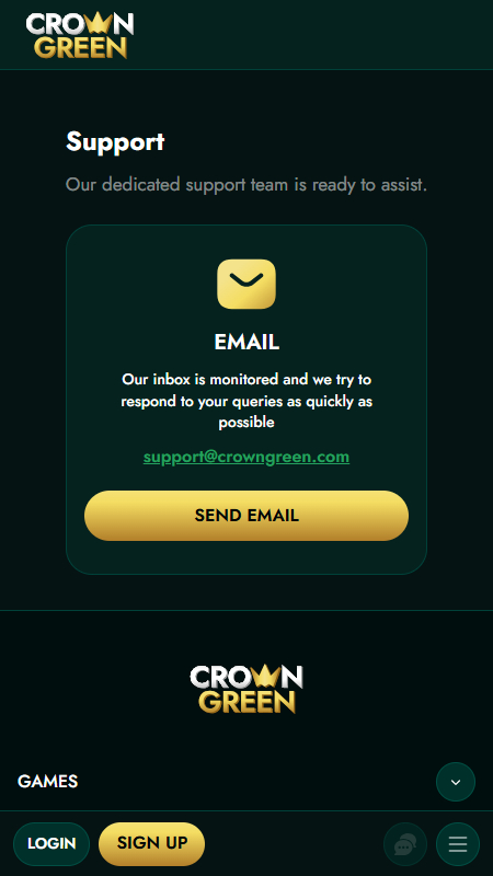 CrownGreen Slovenia Support